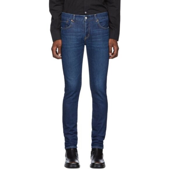 NWOT MOUSSY Vintage Deemston Skinny Jean in Dark Blue - Picture 5 of 7